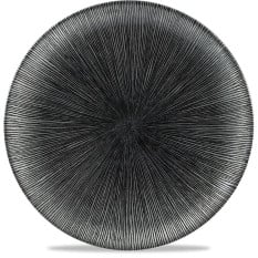 Studio Prints Agano Black Evolve Coupe Plate 10.25"
