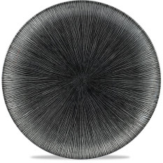 Studio Prints Agano Black Evolve Coupe Plate 11.25"