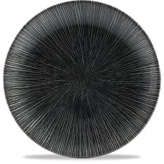 Studio Prints Agano Black Evolve Coupe Plate 6.5"