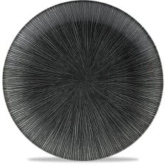 Studio Prints Agano Black Evolve Coupe Plate 8.67"