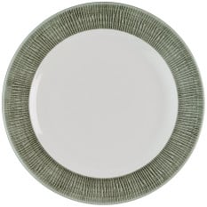 Churchill Bamboo Spinwash Alpine Footed Plate 27.5cm 7/8" (Pack of 12)