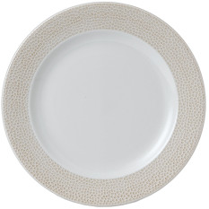 Isla Spinwash Coastal Sand Footed Plate 10.875 Inch (Pack of 12)
