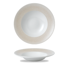 Isla Spinwash Coastal Sand Wide Rim Bowl 11 Inch (Pack of 12)