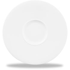 Churchill Alchemy Ambience White Wide Rim Plate 28cm
