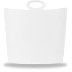 Churchill Alchemy Ambience White Oval Covered Sugar Bowl 9cm 17cl