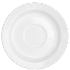 Churchill Alchemy White Fine Tea Saucer 15.3cm/6" (Pack of 24)