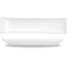 Churchill Alchemy Balance White Buffet Boat Dish 11.375 Inch
