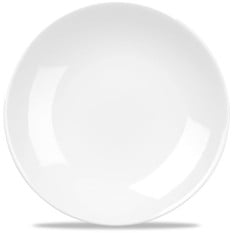 Churchill Alchemy Balance White Coupe Plate 12 Inch