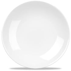 Churchill Alchemy Balance White Coupe Plate 9 Inch