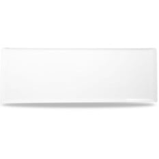 Churchill Alchemy Balance White Rectangle Buffet Tray 23 Inch