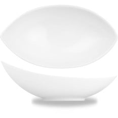 Churchill Alchemy Balance White Tear Dish 6.25 Inch