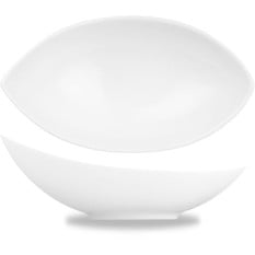 Churchill Alchemy Balance White Tear Dish 9.25 Inch