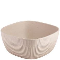 GenWare Melamine White Aria Square Buffet Bowl 18.5cm/7.3"