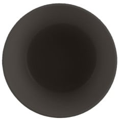 GenWare Melamine Black Aria Buffet Bowl 23 x 10.5cm