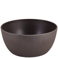 GenWare Melamine Black Aria Buffet Bowl 23 x 10.5cm