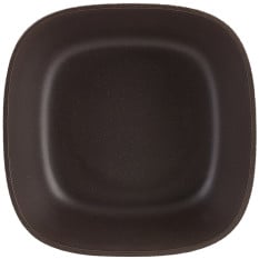 GenWare Melamine Black Aria Square Buffet Bowl 25 x 10cm