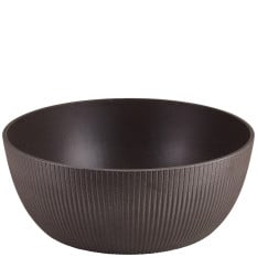 GenWare Melamine Black Aria Buffet Bowl 30 x 11.5cm