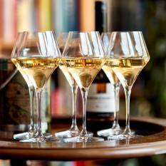 Aram White Wine Glasses 380ml/13.25oz (Pack of 6)