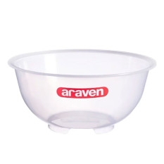 Araven Polypropylene Mixing Bowl Clear 2.5 Litre