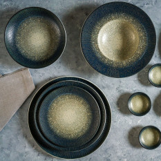 Bonna Arctic Bloom Deep Plate 23cm/9" (Pack of 6)