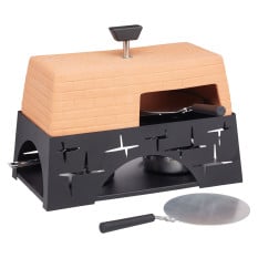 Artesà Terracotta Mini/Tabletop Pizza Oven 28 x 15.5 x 22cm/ 11" x 6.1" x 8.6"
