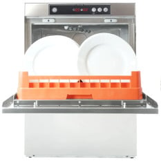 Asber Tech Commercial Dishwasher 500mm Basket with Break Tank