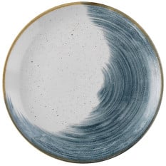Churchill Stonecast Accents Blueberry Evolve Coupe Plate 28.8cm/11.25" (Pack of 12)