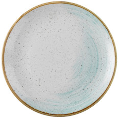 Churchill Stonecast Accents Duck Egg Blue Evolve Coupe Plate 26cm/10.25" (Pack of 12)