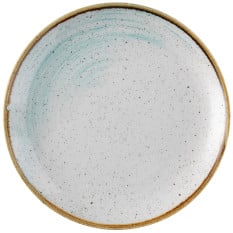 Churchill Stonecast Accents Duck Egg Blue Evolve Coupe Plate 21.7cm/8.67" (Pack of 12)