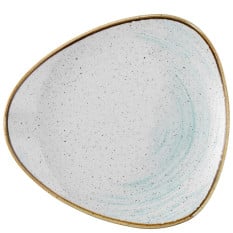 Churchill Stonecast Accents Duck Egg Blue Lotus Plate 22.9cm/9" (Pack of 12)