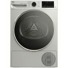 Beko Commercial Heat Pump Tumble Dryer 9kg with 6th Sense Technology Silver