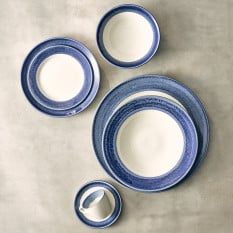 Steelite Revolution Edge Bluestone Harmony Plate 16.5cm/6.5" (Pack of 12)