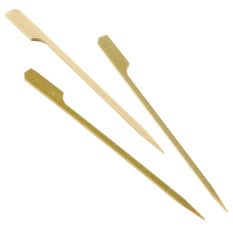 Bamboo Paddle Skewers 15cm x100
