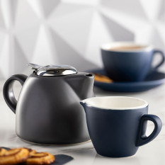 Barista Matt Grey Teapot 450ml/15oz (Pack of 6)
