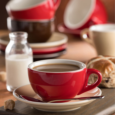 Barista Red Saucer 14.5cm/5.5" (Pack of 12)
