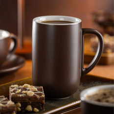 Barista Matt Brown Bullet Mug 320ml/11oz (Pack of 6)