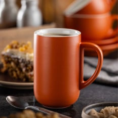 Barista Matt Orange Bullet Mug 320ml/11oz (Pack of 6)