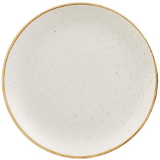 Churchill SWHSEV101 Stonecast Barley White Coupe Plate 26cm