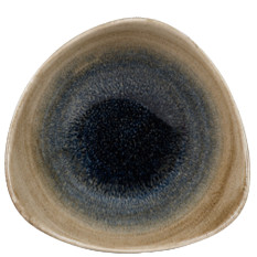 Stonecast Aqueous Blue Triangle Bowl 18.5cm 37cl