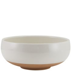 GenWare Kava White Stoneware Belly Bowl 14.5cm/1.5" (Pack of 6)