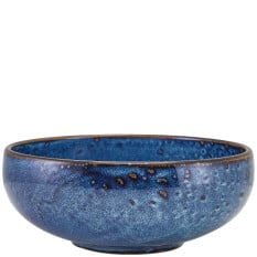 Terra Porcelain Aqua Blue Belly Bowl 17cm/6.5" (Pack of 6)