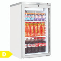 Tefcold BC145 Glass Door Undercounter Chiller (109 Litre)