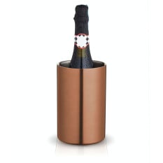 BarCraft Double Walled Copper Finish Wine Cooler