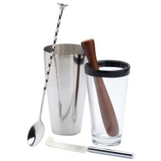 BarCraft Four Piece Mojito Cocktail Gift Set