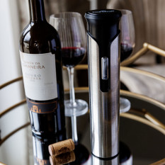 BarCraft Stainless Steel Electric Corkscrew