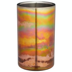 BarCraft Double Walled Copper Finish Stainless Steel Wine Cooler