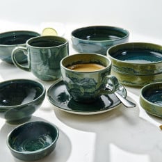 Steelite Vesuvius Burnt Emerald Liv Saucer 12.5cm/5" (Pack of 12)