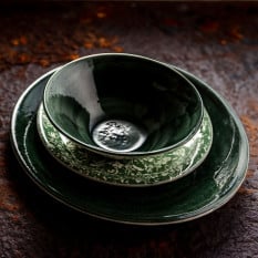 Steelite Vesuvius Burnt Emerald Essence Bowl 20cm/8" (Pack of 12)