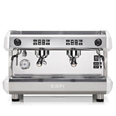 Biepi MC-E Espresso Coffee Machine Automatic 2 White Stainless Steel