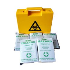 Biohazard Body Fluid Spills Kit 5 Applications